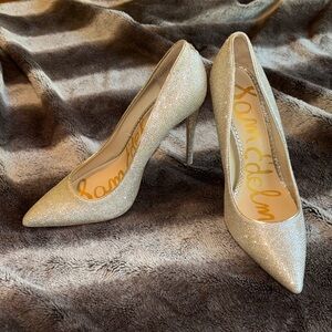 Women’s Sam Edelman Glitter heel. Size 9.